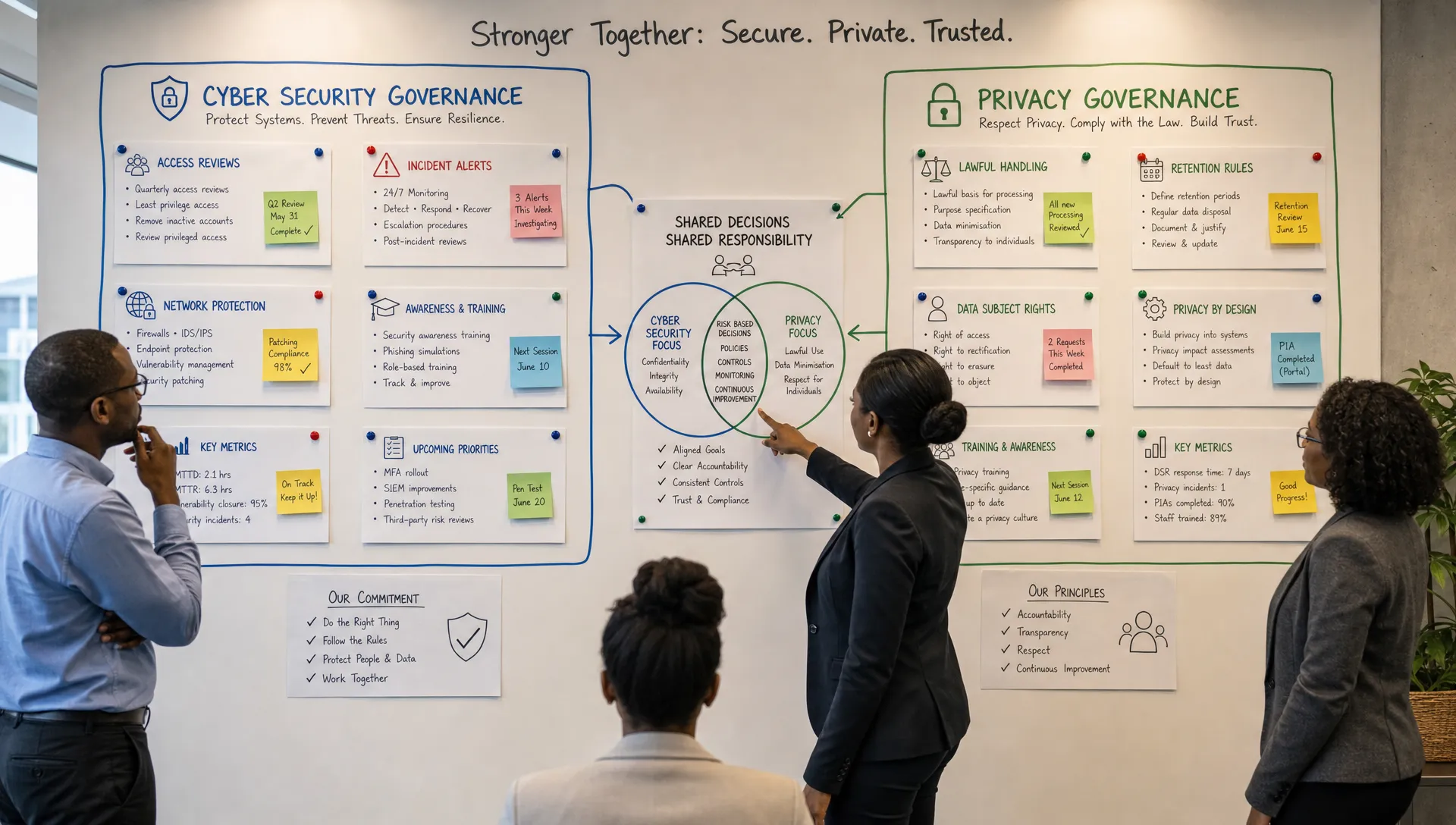 How to Align Cyber Security and Privacy Teams