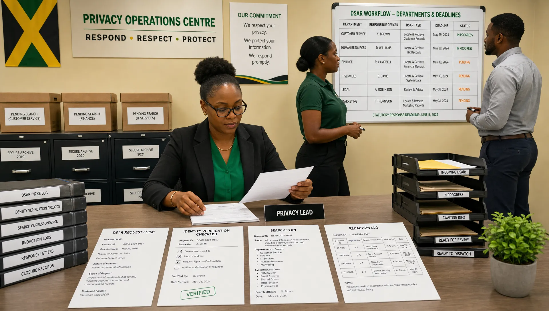 A Practical DSAR Workflow for Jamaican Organisations