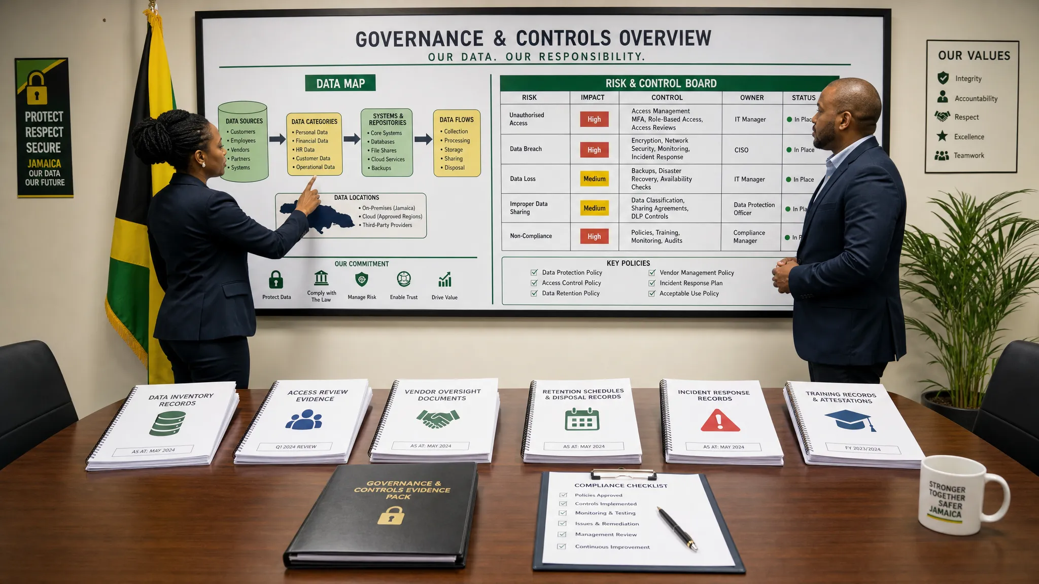 Compliance Data Security Controls Every Jamaica Org Needs