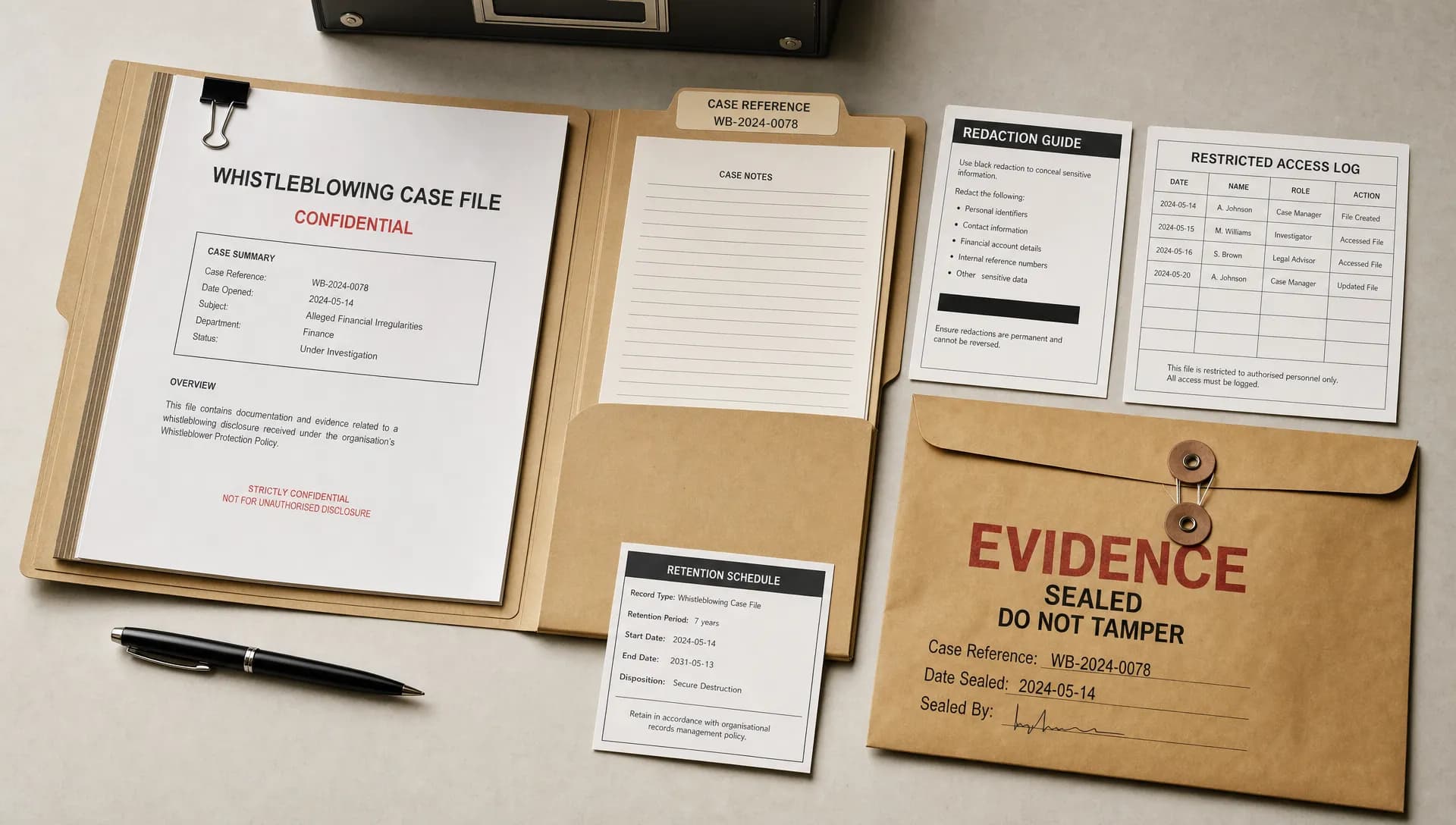 Whistleblowing Programmes: Protecting Reporter Information