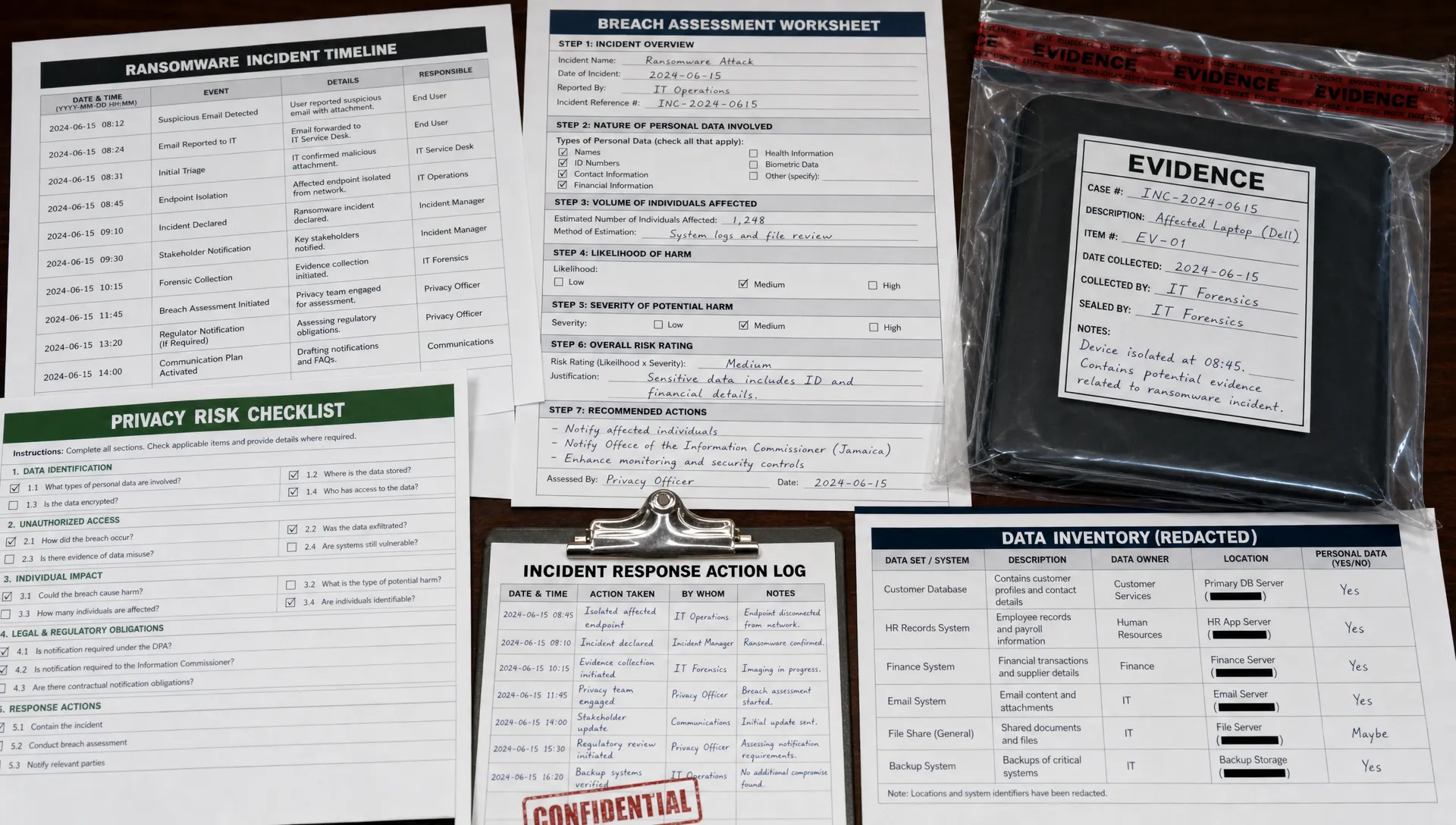 Ransomware Response: Privacy Steps Beyond IT Recovery