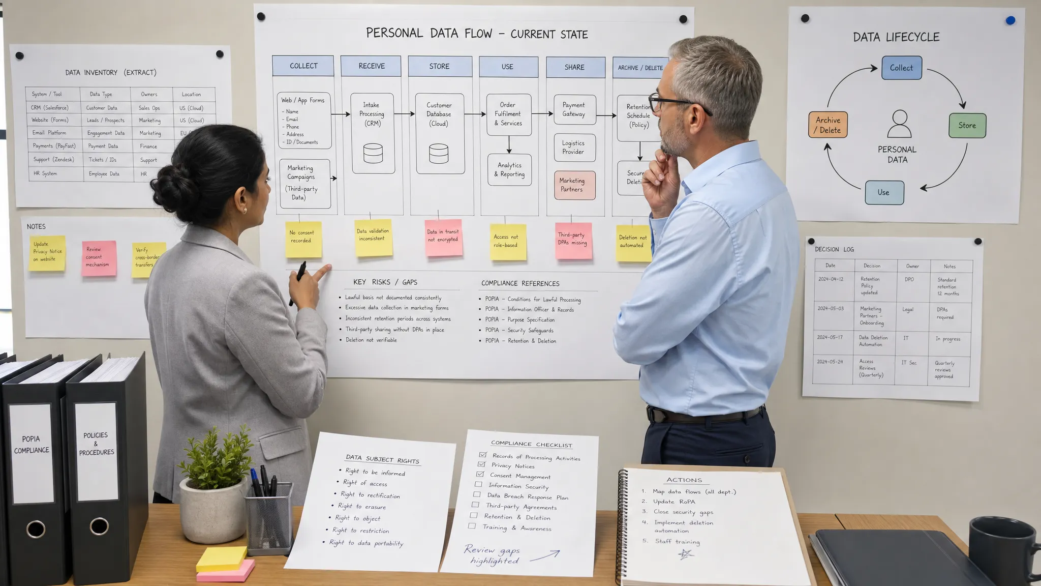 How Data Protection Consultants Close Compliance Gaps