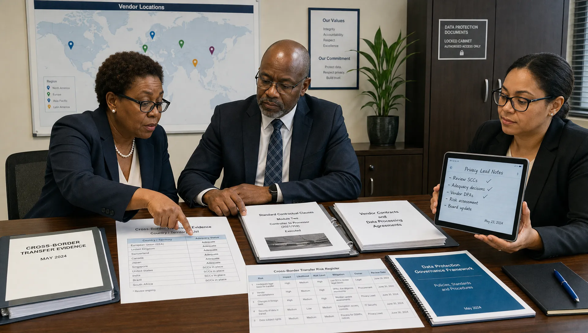 A Board Checklist for Cross-Border Privacy Risk