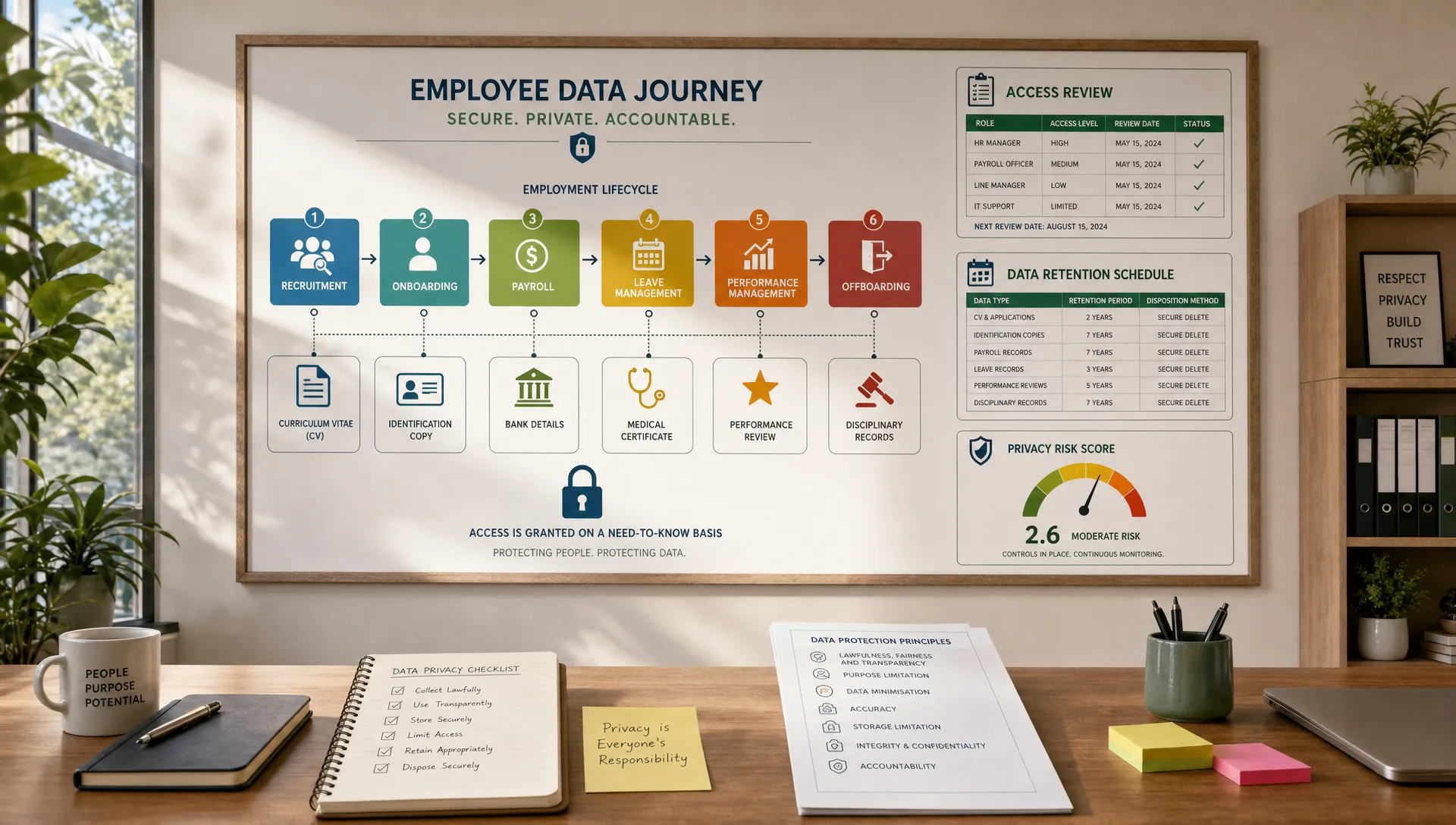 How to Assess Privacy Risk in HR Workflows