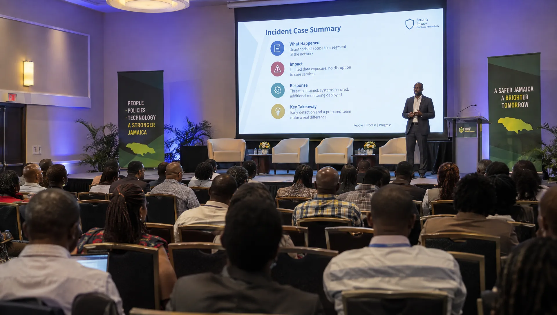 Presenting Incident Lessons at a Security and Privacy Conference